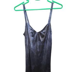 💙 Calvin Klein Navy Blue Tie-Dye Slip Dress – Size 4 💙MEGA-CLOSET CLEAROUT SAL